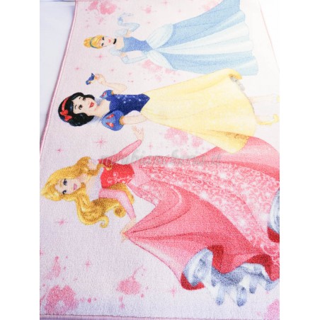 Tappeto Disney "Principesse"antiscivolo 80x120 cm. D95