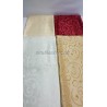 Scampolo stoffa tessuto damascato per copridivano copriletto ed ecc 280x280 cm. A667